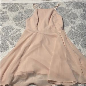A Lulus Pale pink dress
